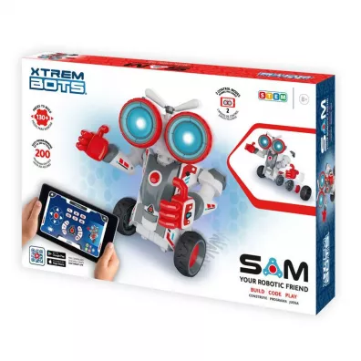 XTREM BOTS Sam Bot buduj-steruj Xtrem Bots-Roboty