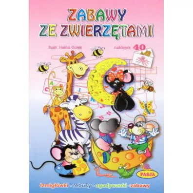 Zabawy ze zwierz�tami - Halina Go�ek
