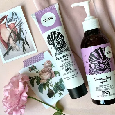 Yope Naturalny szampon do wosw Orientalny Ogrd - rypacz 300 ml