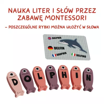 �owimy Rybki ABC – magnetyczna gra zr�czno�ciowa 24 mies.+ Top Bright