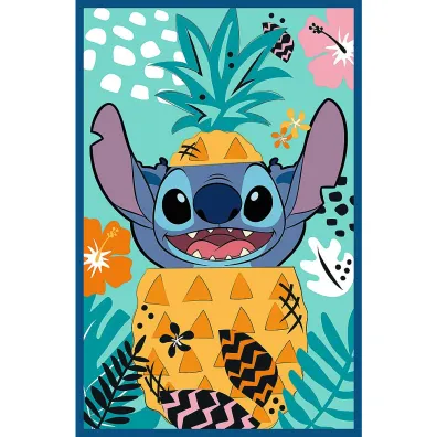 Puzzle 3x80 el. �wiat Stitcha Trefl