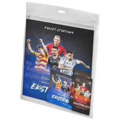 SportZoo PKO BP Ekstraklasa 2025/26 Seria 1 Starter Pack SportZoo PKO BP Ekstraklasa 2025/26 Seria 1 Starter Pack