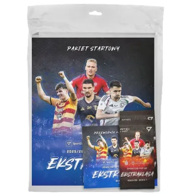 SportZoo PKO BP Ekstraklasa 2025/26 Seria 1 Starter Pack SportZoo PKO BP Ekstraklasa 2025/26 Seria 1 Starter Pack