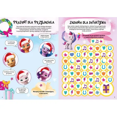 My Little Pony. Nowe pokolenie. Zimowy zeszyt zada� z naklejkami