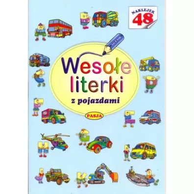 Weso�e literki z pojazdami - Mariola Budek