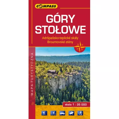 G�ry Sto�owe. Mapa turystyczna w skali 1:35 000
