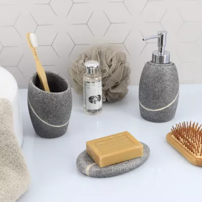 Tendance Kubek azienkowy Caldarela Grey Szary