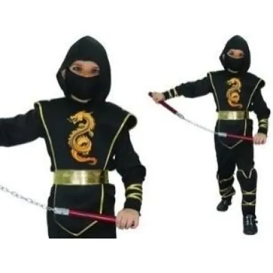 Madej Str�j Ninja wojownik rozmiar S 110-120 cm