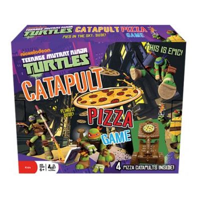 Turtles Catapult Pizza Tactic