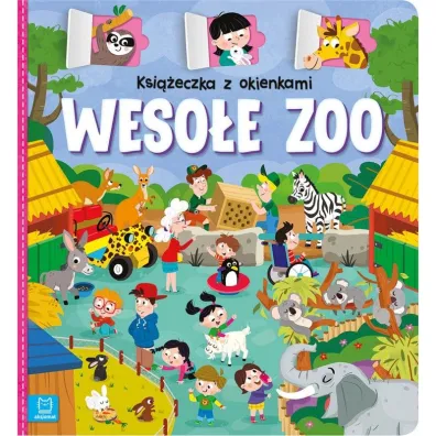 Ksi��eczka z okienkami. Weso�e zoo - Agnieszka Bator