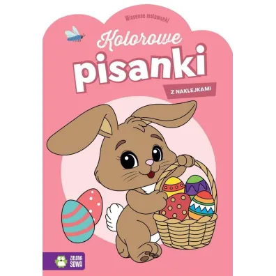 Wiosenne malowanki. Kolorowe pisanki