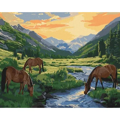 Ideyka Malowanie po numerach - Przed�wit 40x50cm