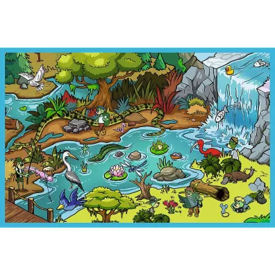 Puzzle 2x70 el. Trefliki w Krainie Zwierz�t