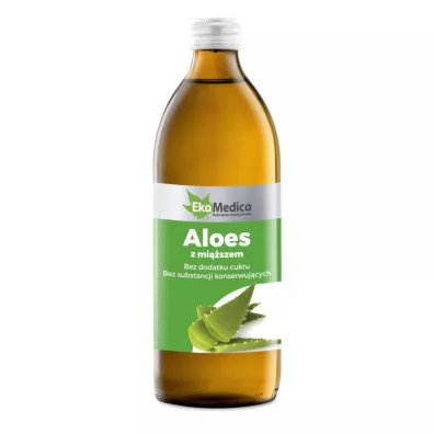 Ekamedica Aloes z mi��szem Suplement diety 500 ml
