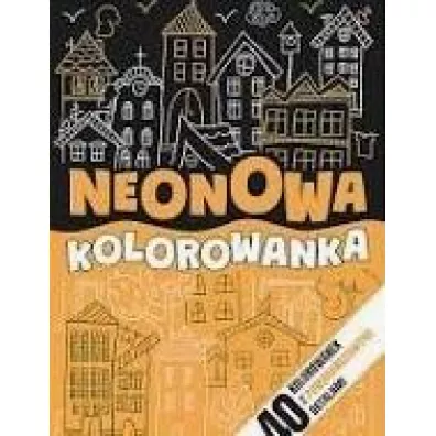 Neonowa kolorowanka pomara�czowa TREFL