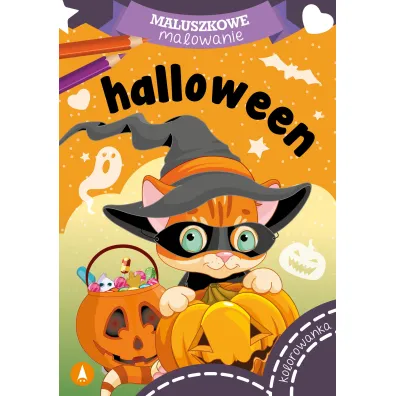 Halloween. Maluszkowe malowanie