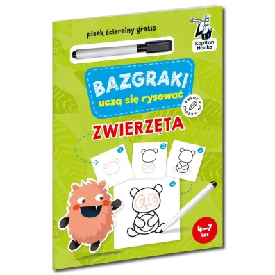 Bazgraki ucz� si� rysowa�. Zwierz�ta. Kapitan Nauka