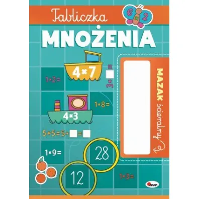 KSIAZECZKA EDUK A4 TABLICZ MNOZ PISAK SCIER AWM