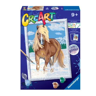 Malowanie po numerach CreArt - Kr�lewski ko� Ravensburger