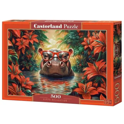 Puzzle 500 el. Hippo Relaxation CASTORLAND B-54176