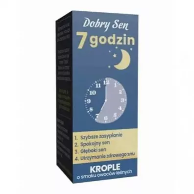 Uniphar Dobry Sen 7 godz krople Suplement diety 30 ml