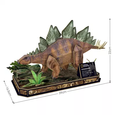 Puzzle 62 el. 3D Stegozaur National Geographic Dante