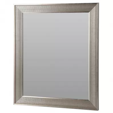 H&S Decoration Lustro srebrne w ozdobnej ramie 50x60 cm
