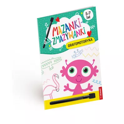Kolorowa grafomotoryka. wiczenia do zmazywania - Anna Borchard
