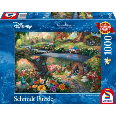 Puzzle 1000 el. Alicja w Krainie Czar�w Schmidt