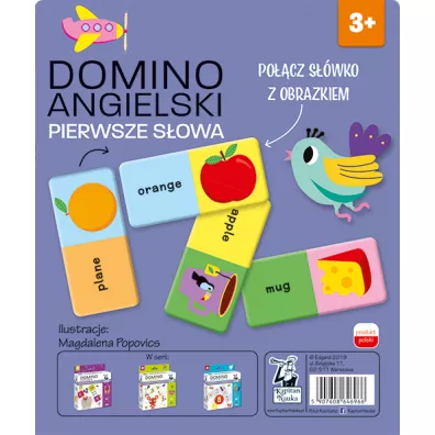 Domino. Angielski. Pierwsze sowa Edgard