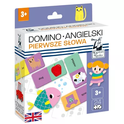 Domino. Angielski. Pierwsze sowa Edgard