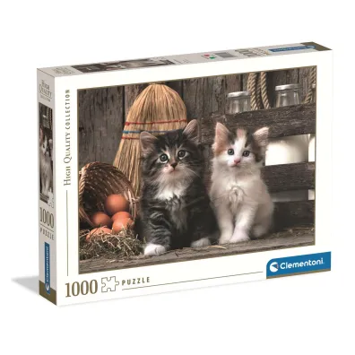 Puzzle 1000 el. Lovely Kittens Clementoni