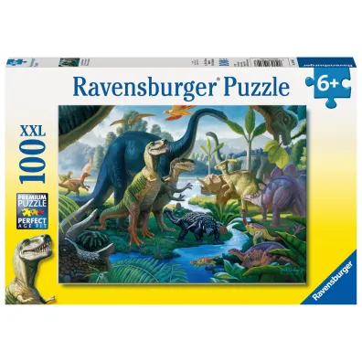 Puzzle 100 el. XXL Kraina gigant�w Ravensburger