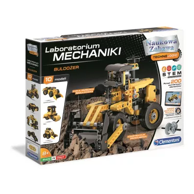 Laboratorium mechaniki Buldoer Clementoni