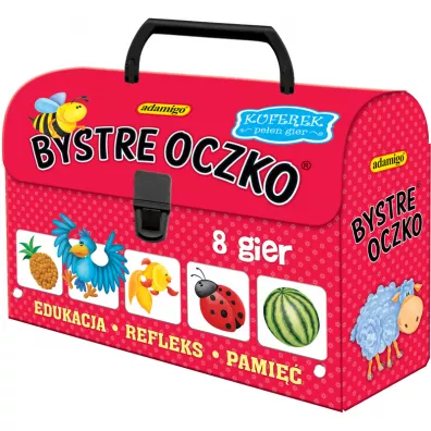 Kuferek peen gier. Bystre oczko Adamigo