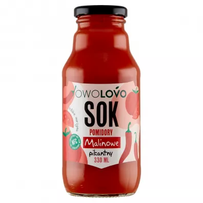 Owolovo Sok NFC pomidory malinowe pikantne 330 ml