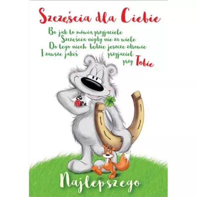 Stamp Karnet Happy B6 + koperta wz�r nr 09