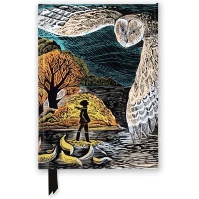 Flame Tree Notatnik A5 w lini� TW Sowa jesieni� Angela Harding FTNB345