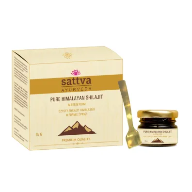 Sattva Shilajit himalajski w formie �ywicy - suplement diety 15 g