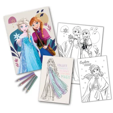 KIDS EUROSWAN Zestaw do kolorowania Bumper Kraina Lodu Frozen FR50023