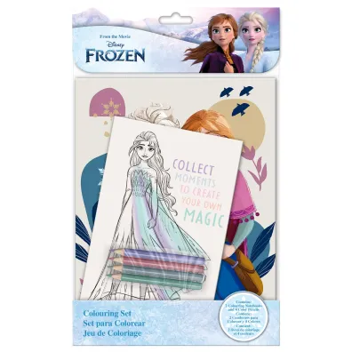 KIDS EUROSWAN Zestaw do kolorowania Bumper Kraina Lodu Frozen FR50023