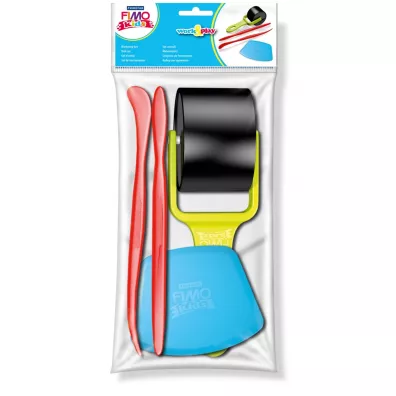 Staedtler Zestaw narz�dzi do modelowania, Work&Play, wa�eczek, szpatu�ki, no�yk