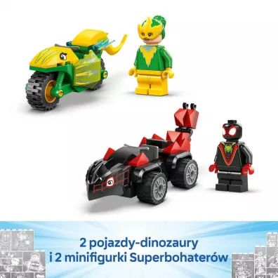 LEGO Marvel Pocig Spina za Electro w dinopojedzie 11198
