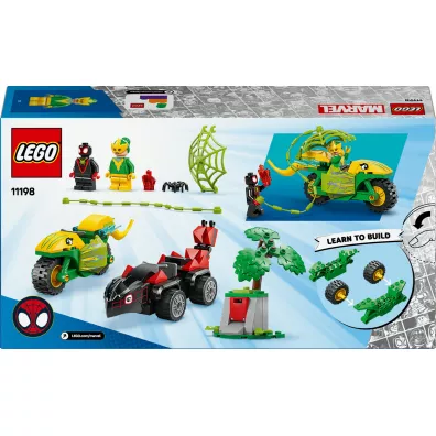 LEGO Marvel Pocig Spina za Electro w dinopojedzie 11198
