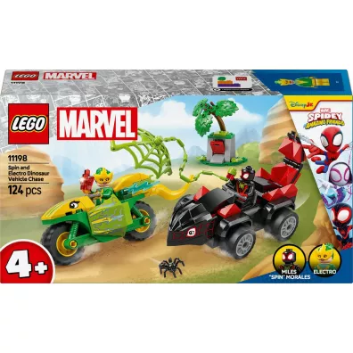 LEGO Marvel Pocig Spina za Electro w dinopojedzie 11198