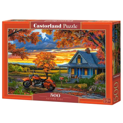 Puzzle 500 el. Autumn Ride Castorland