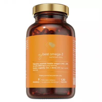 My Best Pharm MyBestOmega 3 suplement diety 120 kaps.