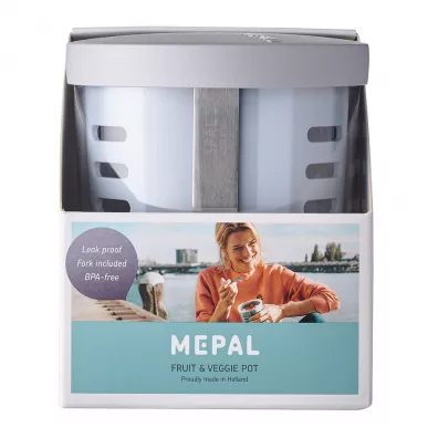Mepal Fruit & Veggie Pot Ellipse Nordic Blue 600 ml