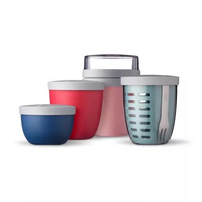 Mepal Fruit & Veggie Pot Ellipse Nordic Blue 600 ml
