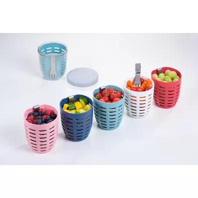 Mepal Fruit & Veggie Pot Ellipse Nordic Blue 600 ml